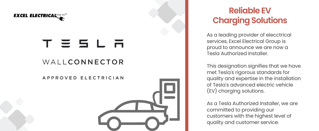 Excel Electrical Group Tesla Authorized Dealer